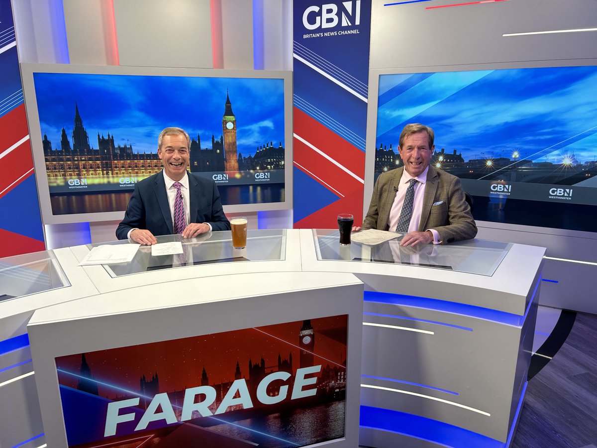 Good to be invited back by ⁦@GBNEWS⁩ onto the Nigel Farage Show hosted by ⁦@christopherhope⁩ this evening looking ahead to the #GrandNational ⁦@AintreeRaces⁩ 🐎🏆