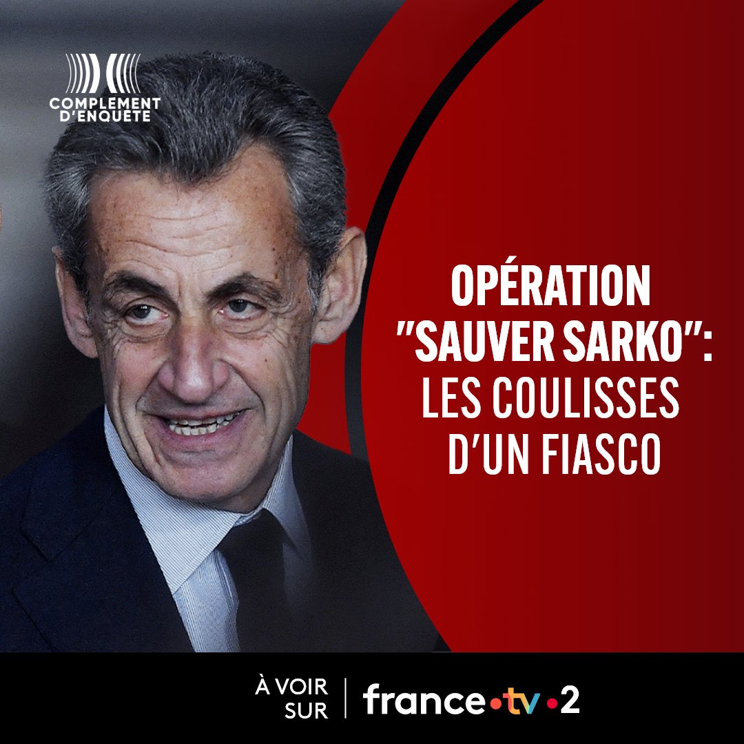 Certains ont voulu “sauver Sarko”… #ComplementDenquete sur une incroyable affaire qui a coûté deux nouvelles mises en examen à Nicolas Sarkozy. C’est maintenant sur France 2 🔴 ▶️ Disponible sur @francetv : bit.ly/CDE-SauverSarko