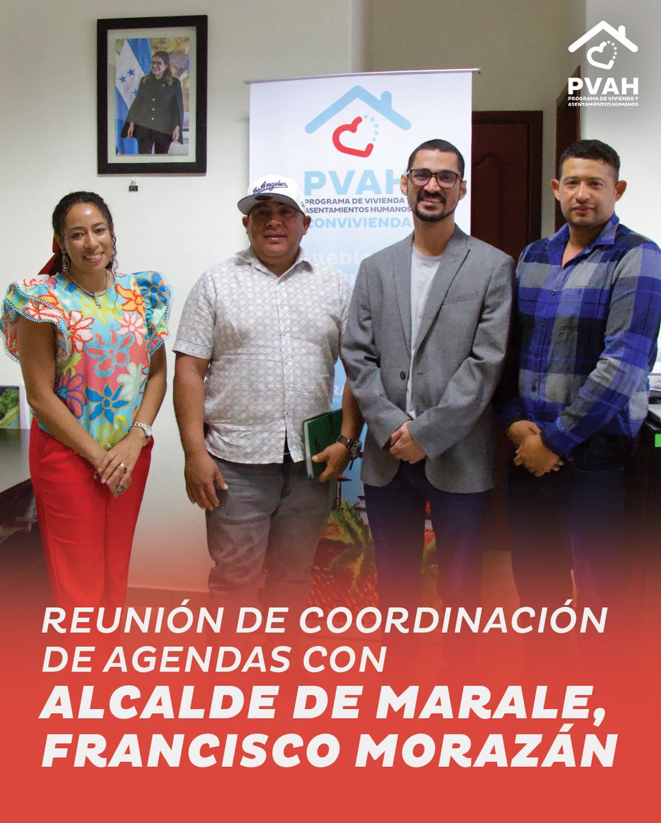 seviah_hn's tweet photo. #PVAHInforma | El director del PVAH/CONVIVIENDA, Héctor Estrada, se reunió con alcalde de Marale, Francisco Morazán, Edwin Montes, para discutir estrategias sobre vivienda. Juntos buscan unificar criterios y agendas para satisfacer las necesidades de la comunidad. #XiomaraCumple https://t.co/eyXC5zuAKb