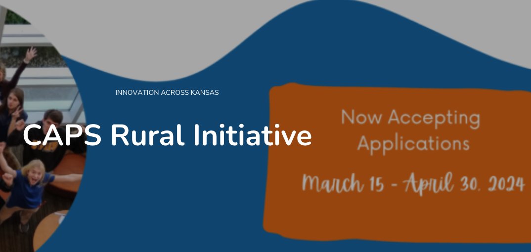 Excited to see @NetworkCAPS expanding professions-based learning in rural Kansas. Applications open yourcapsnetwork.org/rural-kansas-i…
