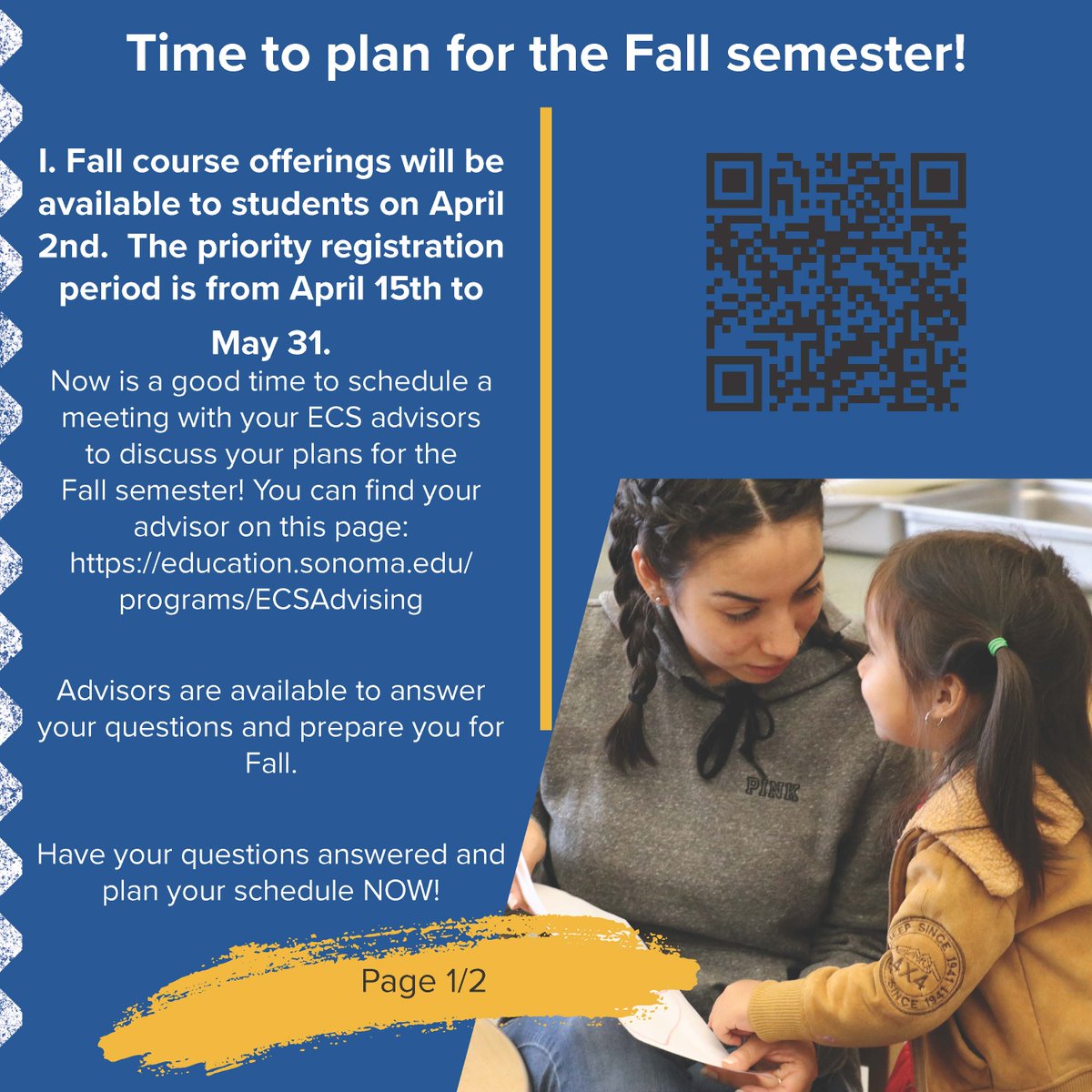 ssu_ecs's tweet photo. Time to plan for the Fall semester! 
Now is a good time to schedule a meeting with your ECS advisors to discuss your plans for the Fall semester! You can find your advisor on this page:
https://t.co/tDZnKvROiV

Have your questions answered and plan your schedule NOW! https://t.co/J72Fx3TAgm