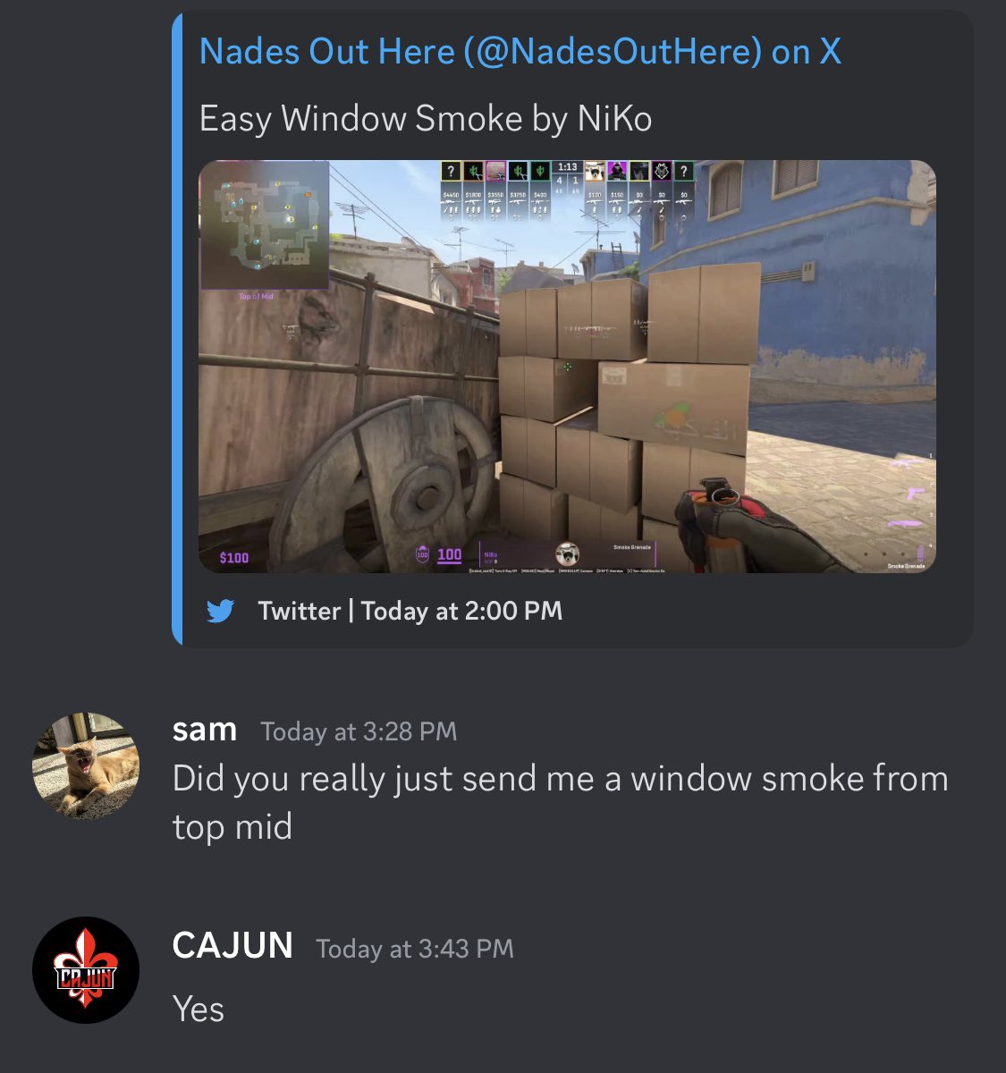 CAJUN tweet media