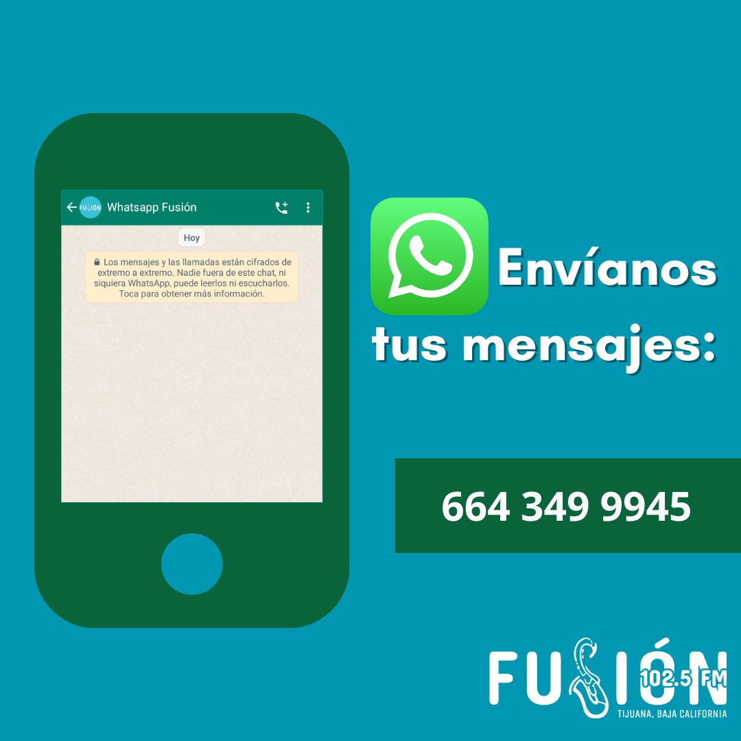 ¡Tenemos nuevo número de WhatsApp en cabina! 📲Escríbenos para compartir opiniones, sugerencias o sólo para saludarnos. #SomosRadioPública