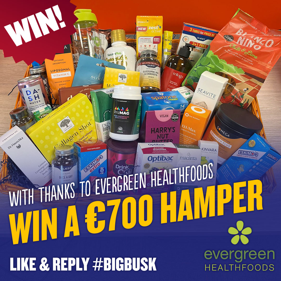 To kick off Big Busk day, The Ian Dempsey Breakfast Show is live from @EvergreenHealth Galway 📻🎶 On top of the €28,000, they’ve also donated this incredible hamper worth over €700! For your chance to win: 💛 Like this post 💬 Reply #BigBusk T&C’s apply. Rep Ire only.