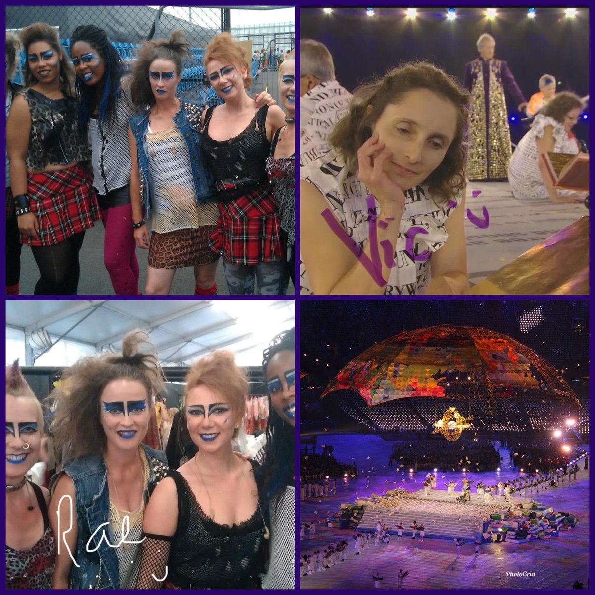 Pakiki Co-Directors Vickie & Raewyn looked out photos from their time in #London2012 #Olympic  and #paralympics ceremonies! One of the inspirations behind creating our interactive family show 'Who Wants to be an Olympian' which will be on tour this summer to celebrate #paris2024