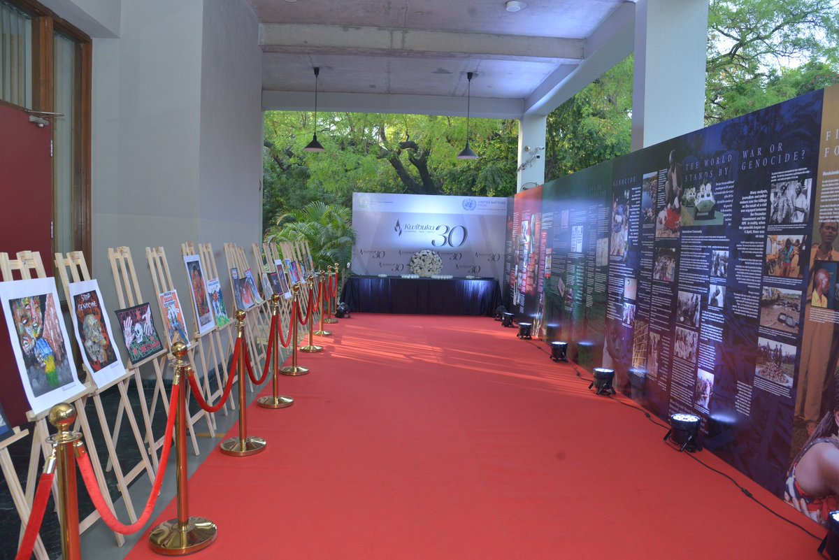 MUKANGIRA1's tweet photo. Indian Students from 23 Schools across New Delhi and its surrounding areas who attended our exhibition on 10th April, raised awareness about the 1994 Genocide against the Tutsi in Rwanda, through art (paintings, music &amp; drama). Our gratitude to them and their schools.
#Kwibuka30 https://t.co/pFmYTxL1if