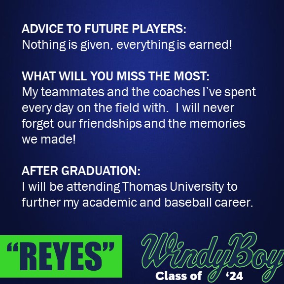 WDugoutClub's tweet photo. Senior spotlight on outfielder Aidan Reyes.
#windyboysforlife @AidanReyes09 

📷: David Jester, Jodi Brown, TK Photography, WDC https://t.co/JZEKbBMf4N