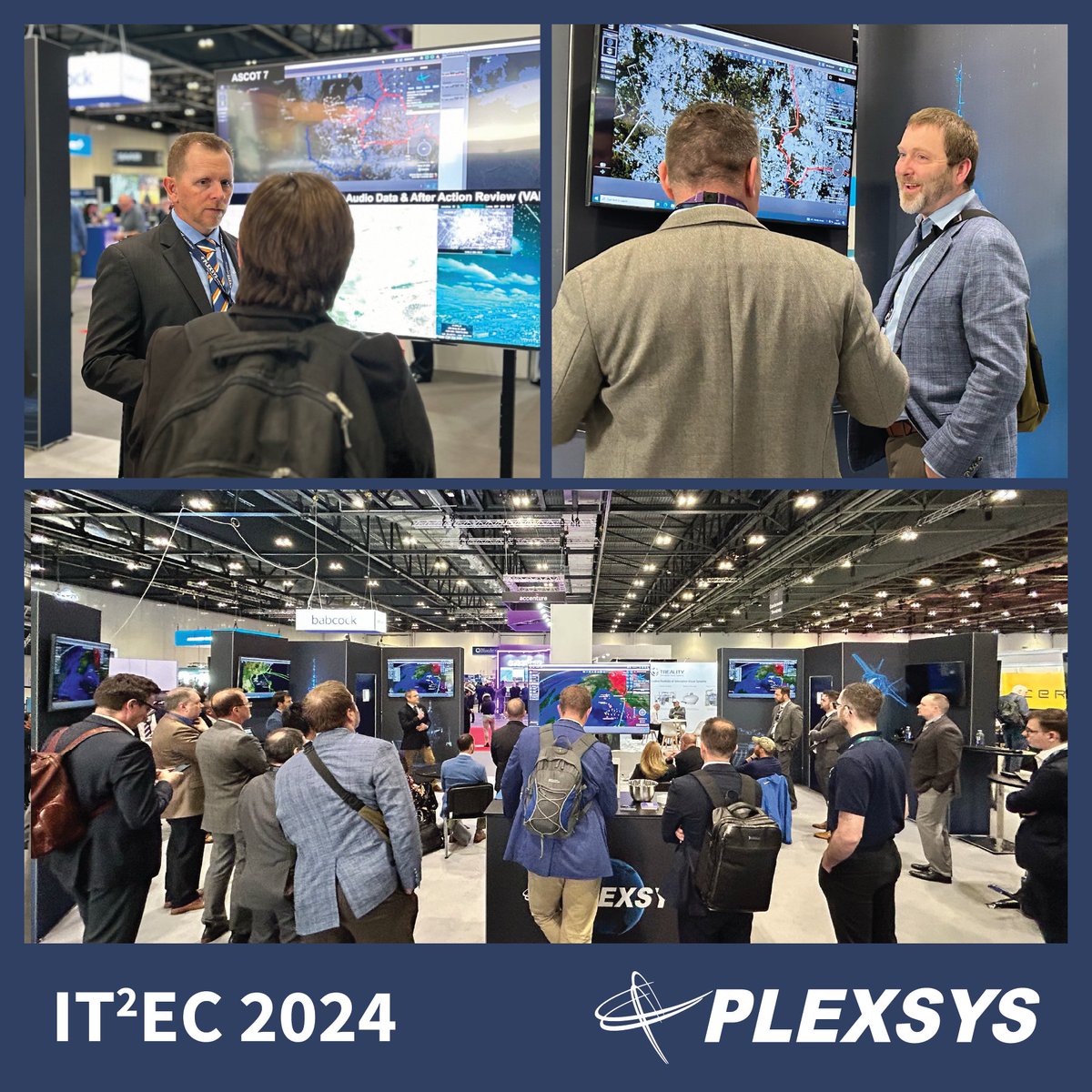 We appreciate those who visited our stand and attended our special events this week at #ITEC2024! Our team enjoyed demonstrating the power of the PLEXSYS #modelingandsimulation solutions working together to create the best training for our #Warfighters!
