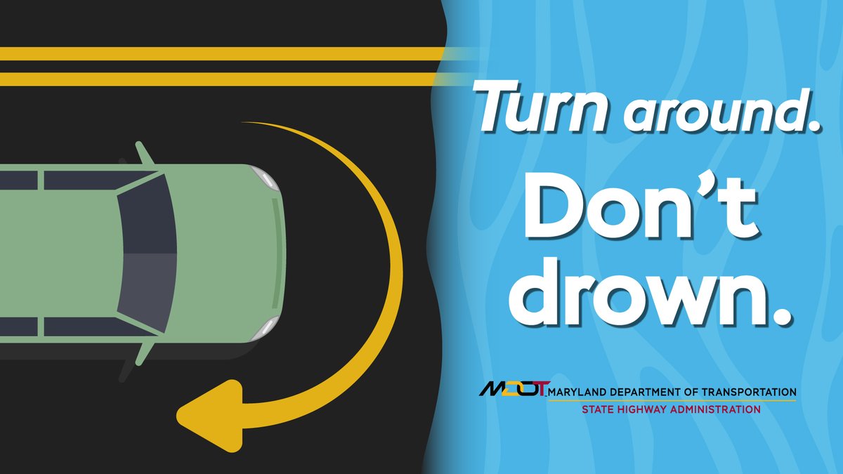 Coastal Flood Warnings have been issued by @NWS_BaltWash around the state. Avoid driving in areas prone to flooding. For the latest traffic information on state roads, visit chart.maryland.gov #MDOTsafety #MDtraffic