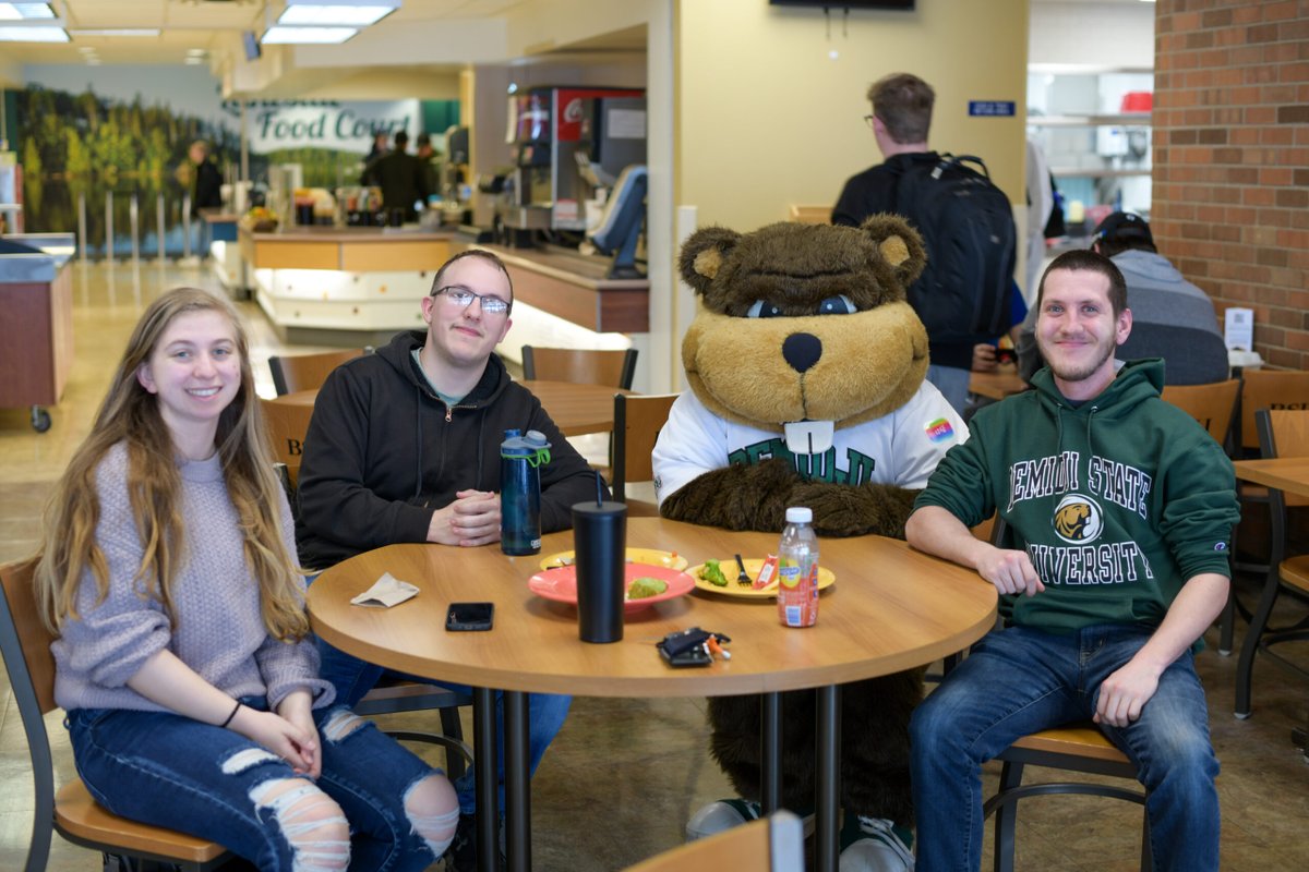 Bucky is roaming around campus today from 1:30-3:30! He's advocating on behalf of Bucky's Pantry, a free resource to students facing food insecurities. If you see him, say hello, snap a pic and learn more about this cause.

For more info or to help, visit bsualumni.org/foodshelf.