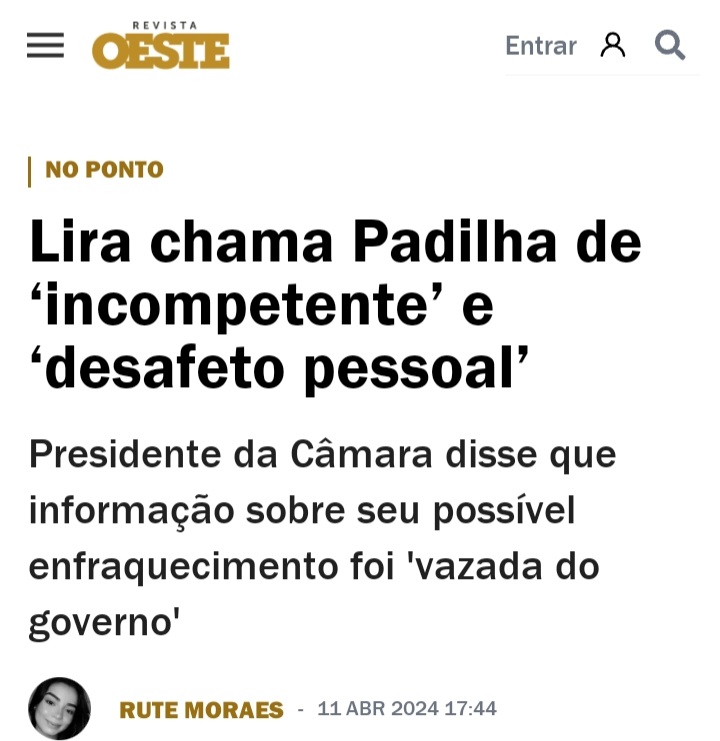 As emendas parlamentares estão baixas. Abre o cofre, Padilha 🥴.