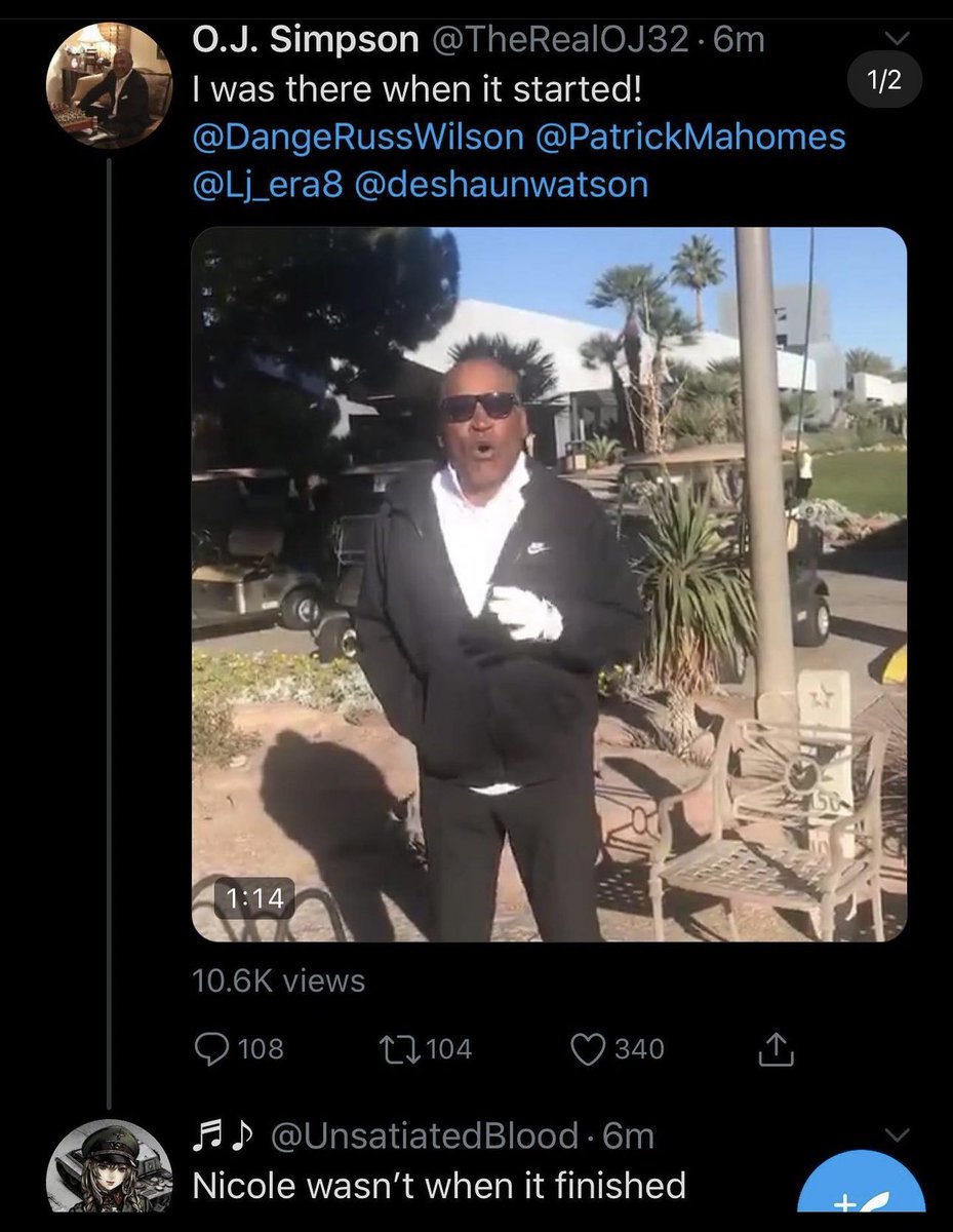 UnsatiatedBlood's tweet photo. RIP OJ Simpson.

Damn. That’s crazy.

I will never forget our legendary exchange. https://t.co/zkGP1KfhAM
