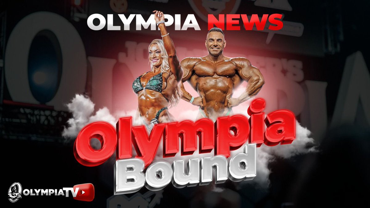 OLYMPIA NEWS Brandão and Wendy are headed to the Olympia. Watch Now: Olympia TV You Tube Channel #olympiatv #mrolympia