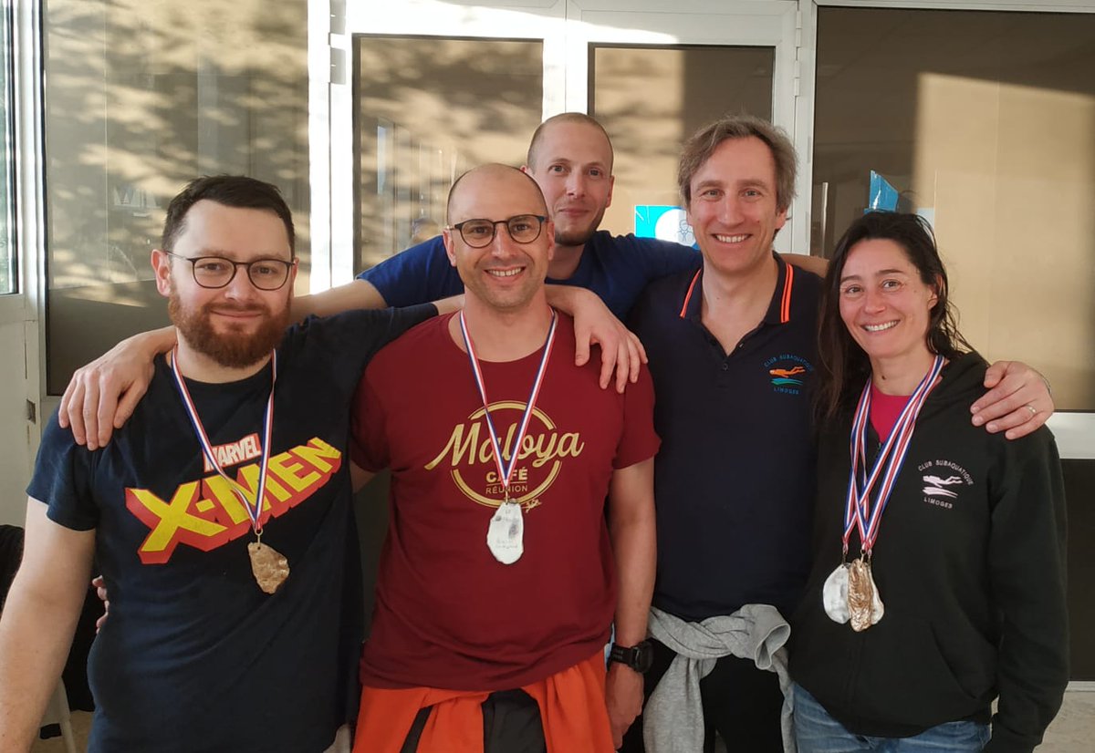 codep87's tweet image. Impressionnant ! 5 médailles à la compétition d'apnée piscine de La Rochelle ! (07.04.2024) dlvr.it/T5Njn8