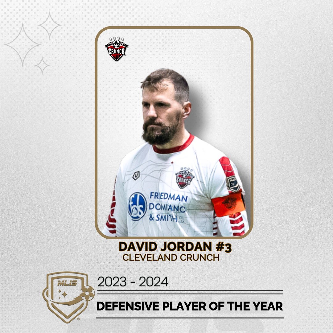 MLISpro's tweet photo. It’s that time of the year. The 2023-24 MLIS Regular Season Awards!
MVP: Admir Suljevic (@clecrunch)
Defensive Player of the Year: David Jordan (Cleveland)
Goalkeeper of the Year: Efren Flores (@omahakingsfc) 
Coach of the Year: Antonio Manfut (Cleveland)
Congratulations! https://t.co/kBgYdvgHIf