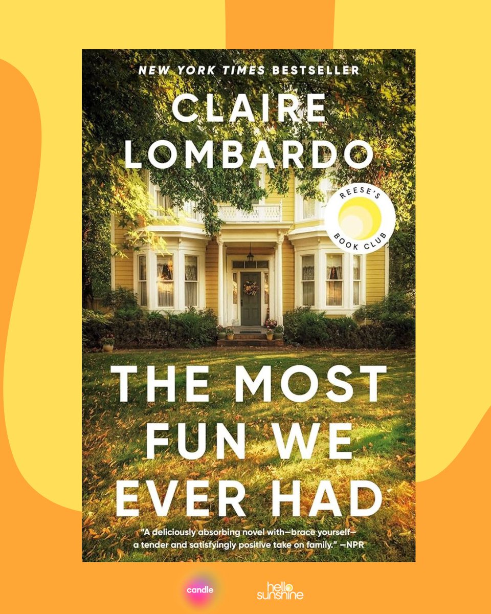 Fans are praising the @ReesesBookClub April pick, The Most Fun We Ever Had for @ClaireLombardo's honest approach to multigenerational drama, childhood rivalries, and authentically imperfect characters.
