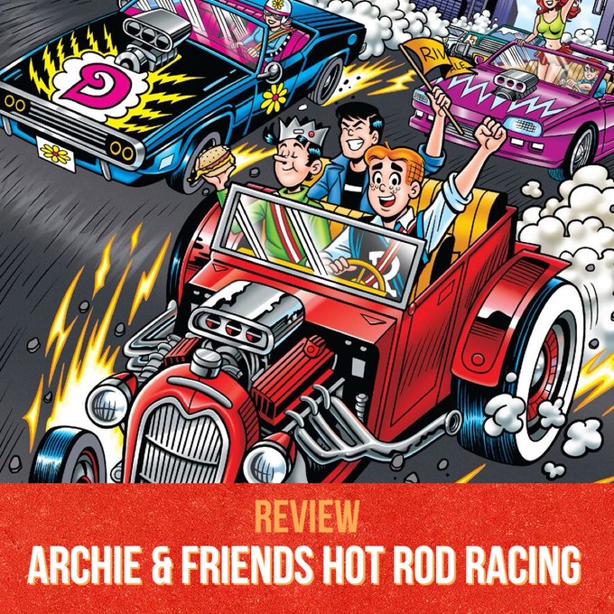 Take a pit stop and listen to the @archieandmepod crew review the Archie & Friends: Hot Rod Racing one-shot, now at archieandmepodcast.com/episodes/revie…