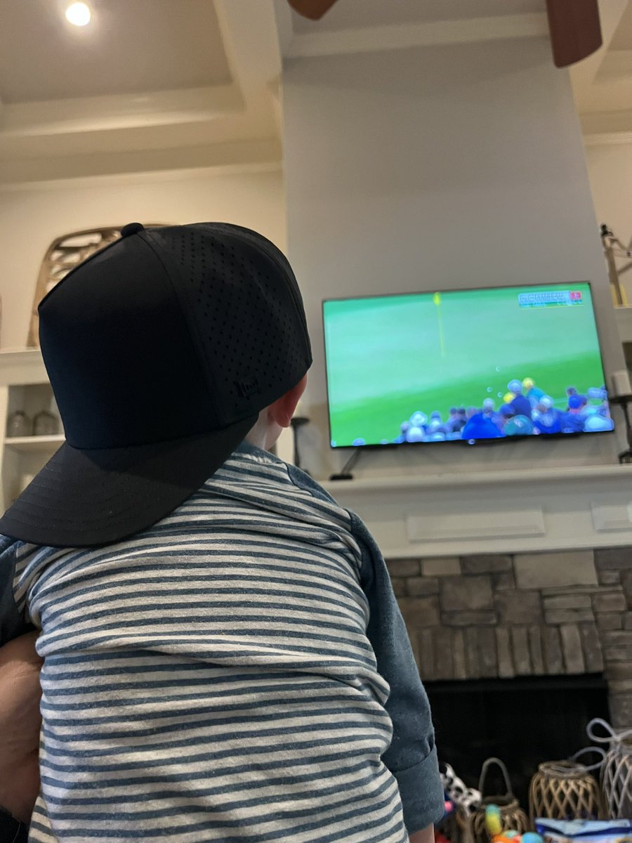 Teach them young #themasters