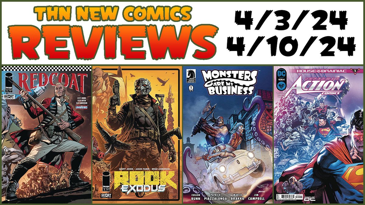 It's THN #738! Featuring #reviews of Deadpool, Redcoat, Rook: Exodus, Monsters Are My Business & MORE! #comics #comicbooks #podcast @geoffjohns @THEBRYANHITCH @JasonFabok @cullenbunn @Piaha86 @Williamson_Josh @RafaSandoval75 @yayforzig @Rogeantonio twoheadednerd.com/2024/04/11/dea…