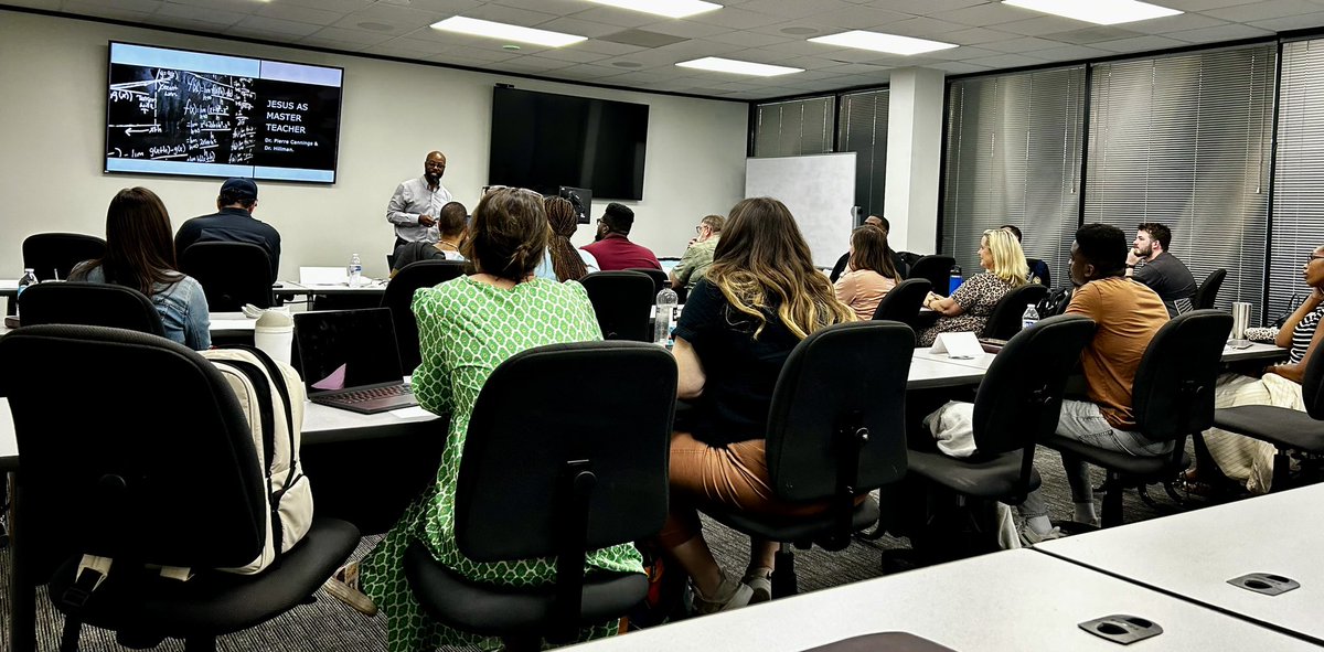 Students from Houston, College Station, Dallas, Wichita Falls, Oklahoma, and Florida in the @dallasseminary Teaching Process class in Houston.