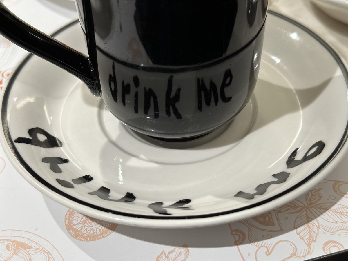 If you insist, coffee, if you insist
