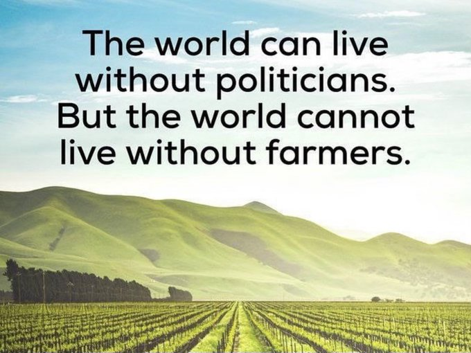 🟦 Go talk to your local farmers and ranchers. Buy and eat real food. Spend cash. Talk to them about crypto and fertilizer shortages. Make a friend while the friend making is good.