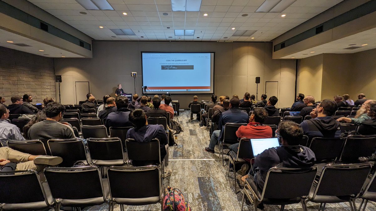 Had a great time talking about GitHub Applications with Quarkus at @devnexus. Thanks to all who came, and to @atlantajug for having me!