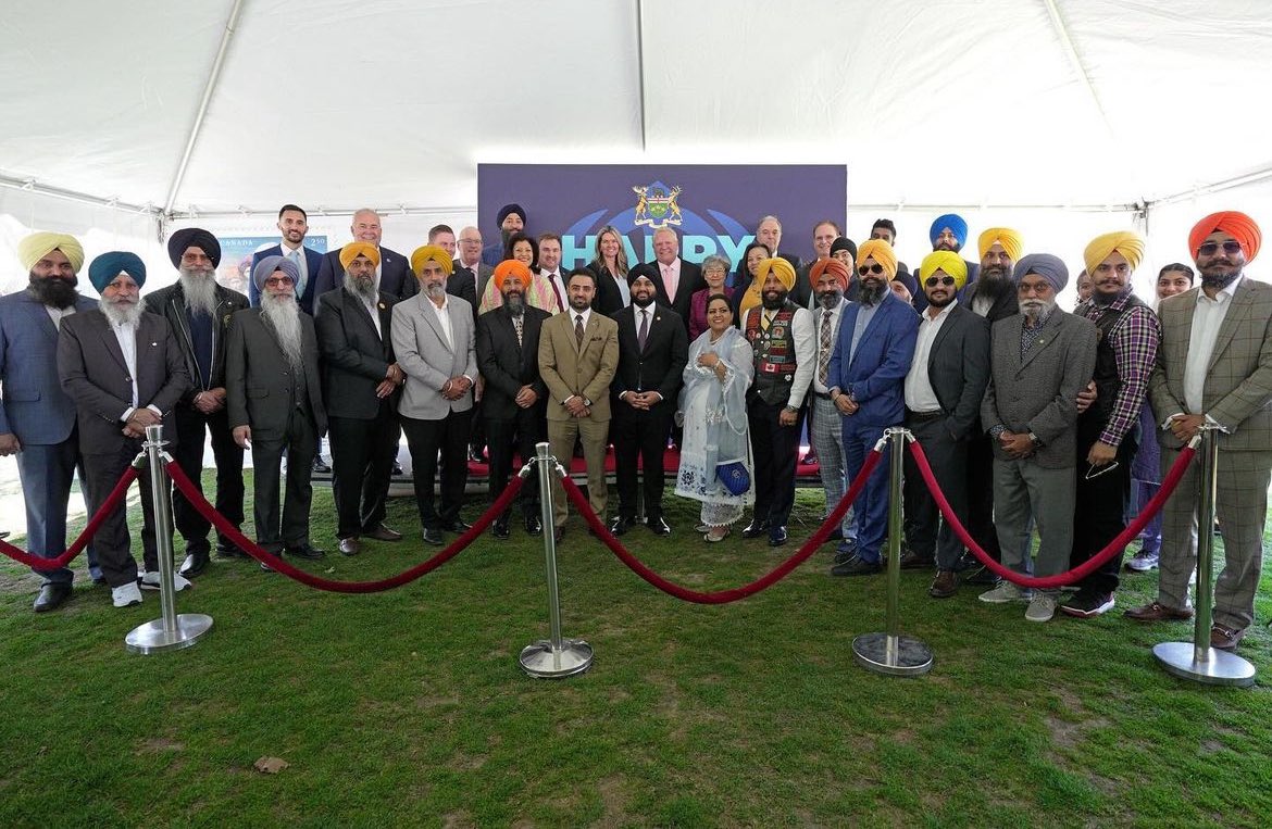 Thrilled to join the festivities at Queens Park in honor of #sikhheritagemonth alongside MPP @sandhuamarjot1 , @hardeepgrewal_ and @PrabSarkaria. Celebrating the rich culture, traditions, and contributions of the Sikh community in Ontario.