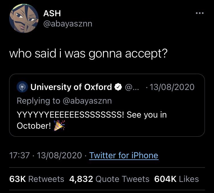 When Oxford University got cooked😭