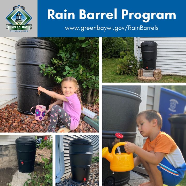 ICYMI: The 2024 Residential Rain Barrel program is back! 🌧 Registration is open through April 17th. Recipients will be chosen at random once the registration period is closed. ➡️ Go to greenbaywi.gov/RainBarrels for more information and to register! dlvr.it/T5NkP9