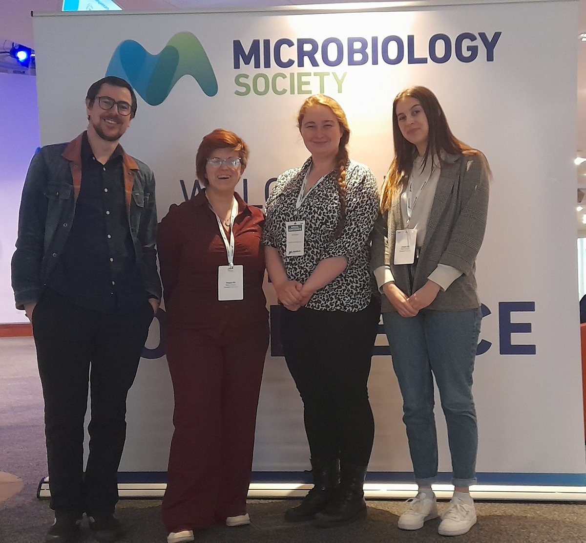 EmmaBeansworth's tweet photo. With my final @MicrobioSoc #Microbio24 tweet I just wanted to say I am very #proudpostdoc for all of @LangridgeLab students, adopted or not, sharing their science this week. Awesome job &amp; @gemma_langridge will be excited to hear all your stories &amp; achievements https://t.co/aSqDp9TQcz