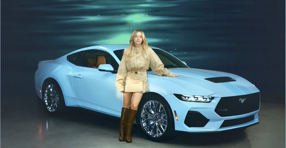 VIDEO: Sydney Sweeney's Custom Ford Mustang Is 'Challenging Expectations' on.forbes.com/6018wcxM0