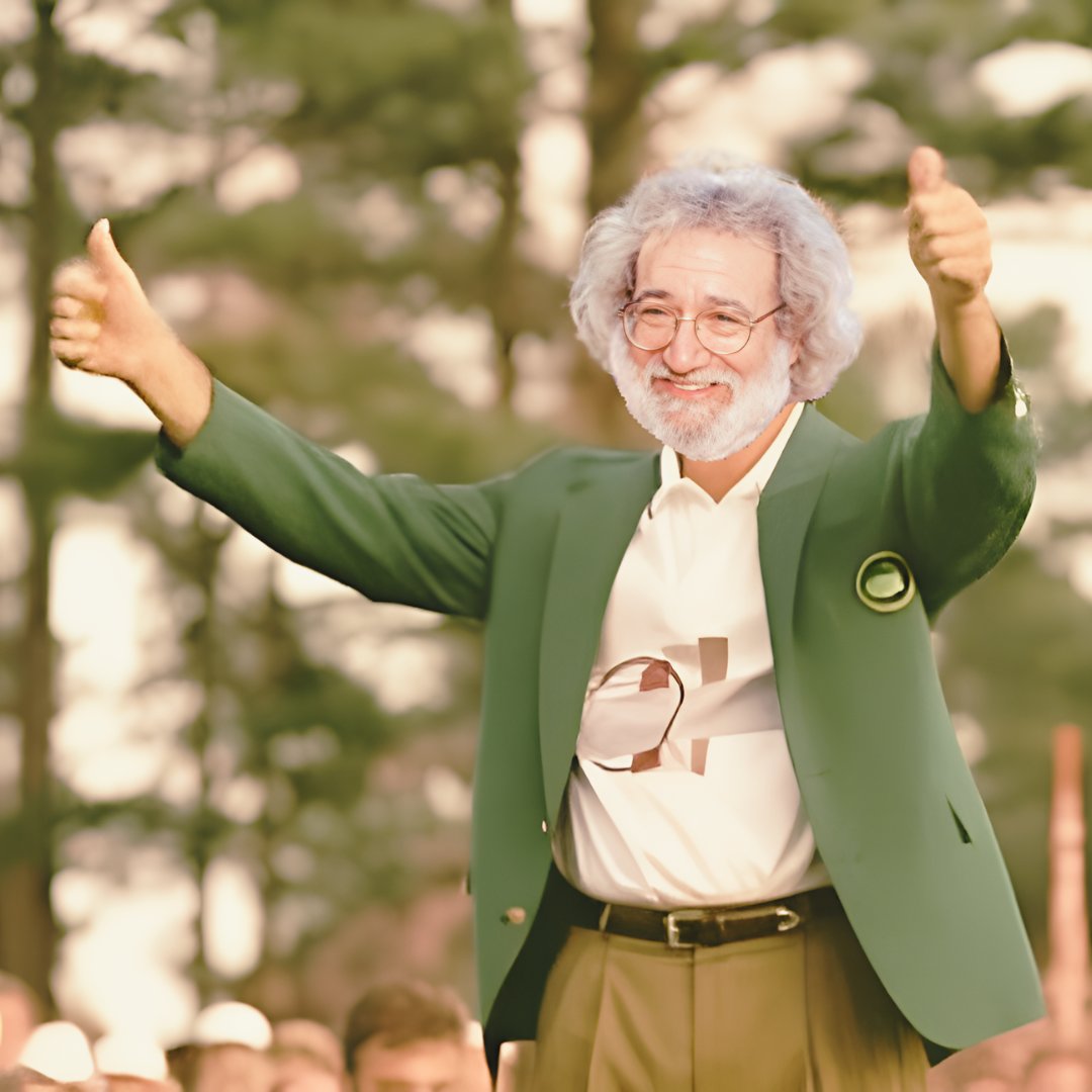 jerrygarcia's tweet photo. Not for The Masters only... Titleist TruFeel golf balls boasting Jerry’s handprint or our Keystone Jerry design paired with a 'Wolf' divot tool/bottle opener for post-round celebrations. Score the bundle at Garcia Family Provisions. ⛳️

https://t.co/pYq2vkccGQ https://t.co/GElCTvBjYt