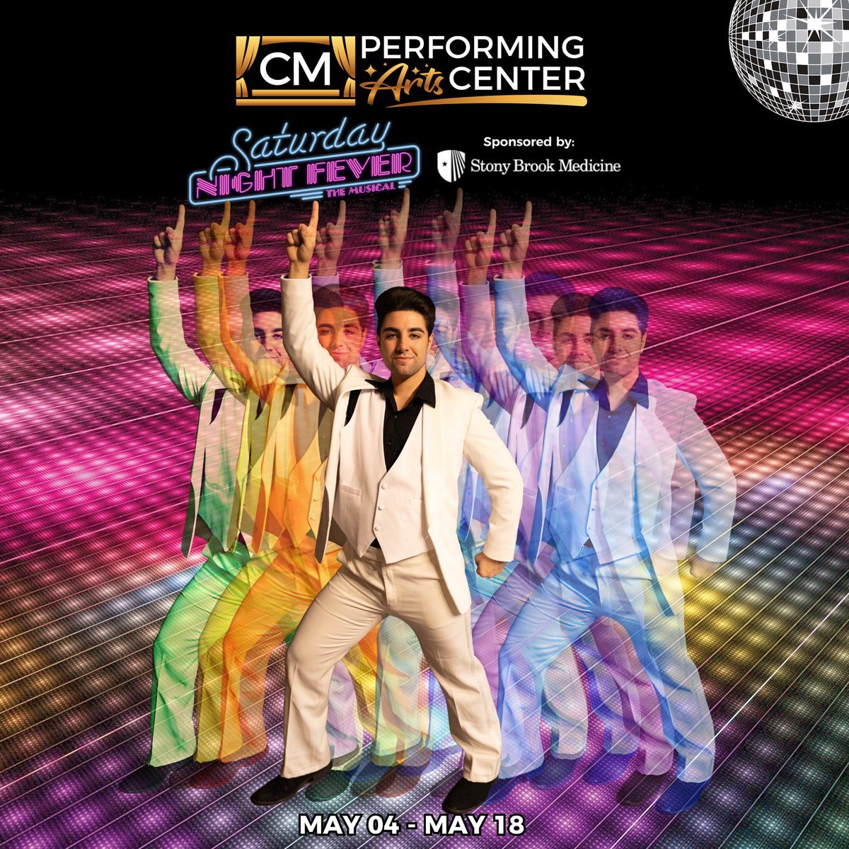 Speaking of #JukeboxMusicals, our next #MainStage show, closing out #Season52 is #SaturdayNightFever, #Sponsored by @StonyBrookMed, featuring the #Music of The @BeeGees 

#Tickets are selling hotter than a #DiscoInferno! Go to CMPAC.com