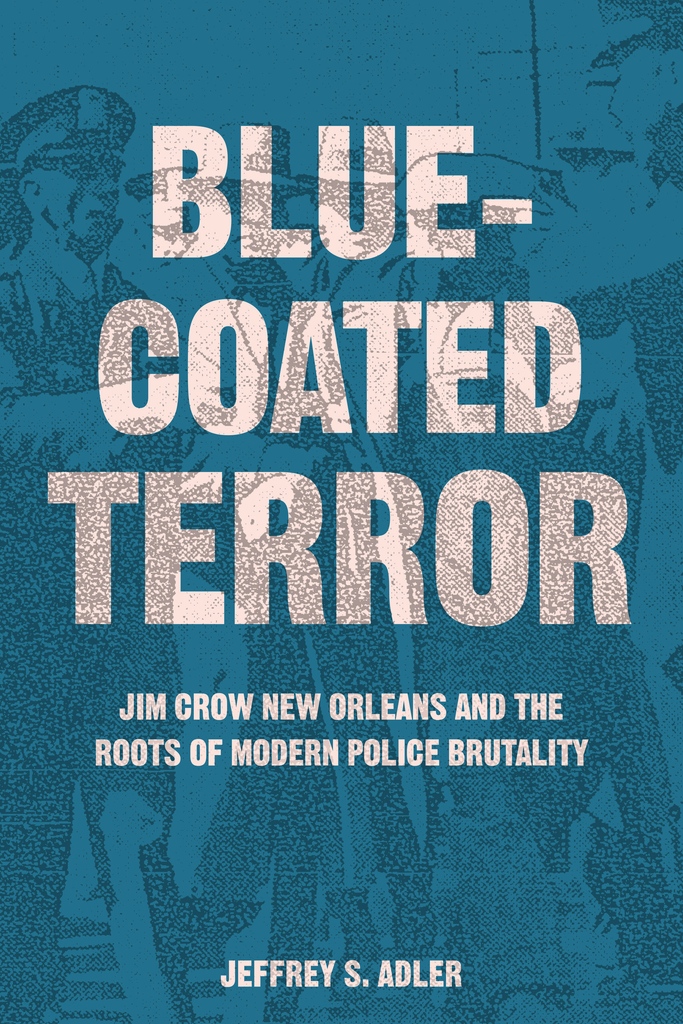 '[BLUECOATED TERROR] helps us understand why violent policing became widely accepted and institutionalized...' For #OAH2024, author Jeffrey Adler writes for us about his new book and how policing became the violent institution it is today: tinyurl.com/bdf7a46w