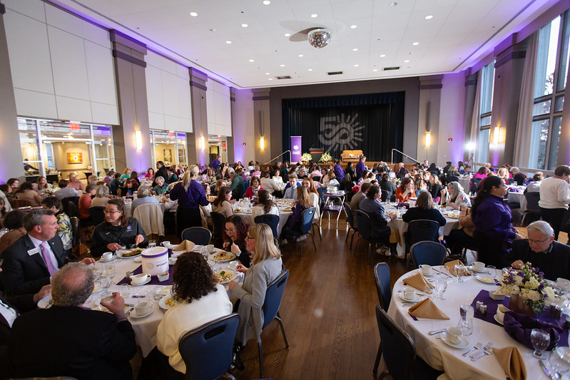 It was an honor to celebrate 50 years of coeducation @holy_cross this week. Our keynote speaker, Roxane Gay, inspired us to reflect on 50 years of progress and urged us to continue advocating for equality and inclusion on our campus and across our communities.