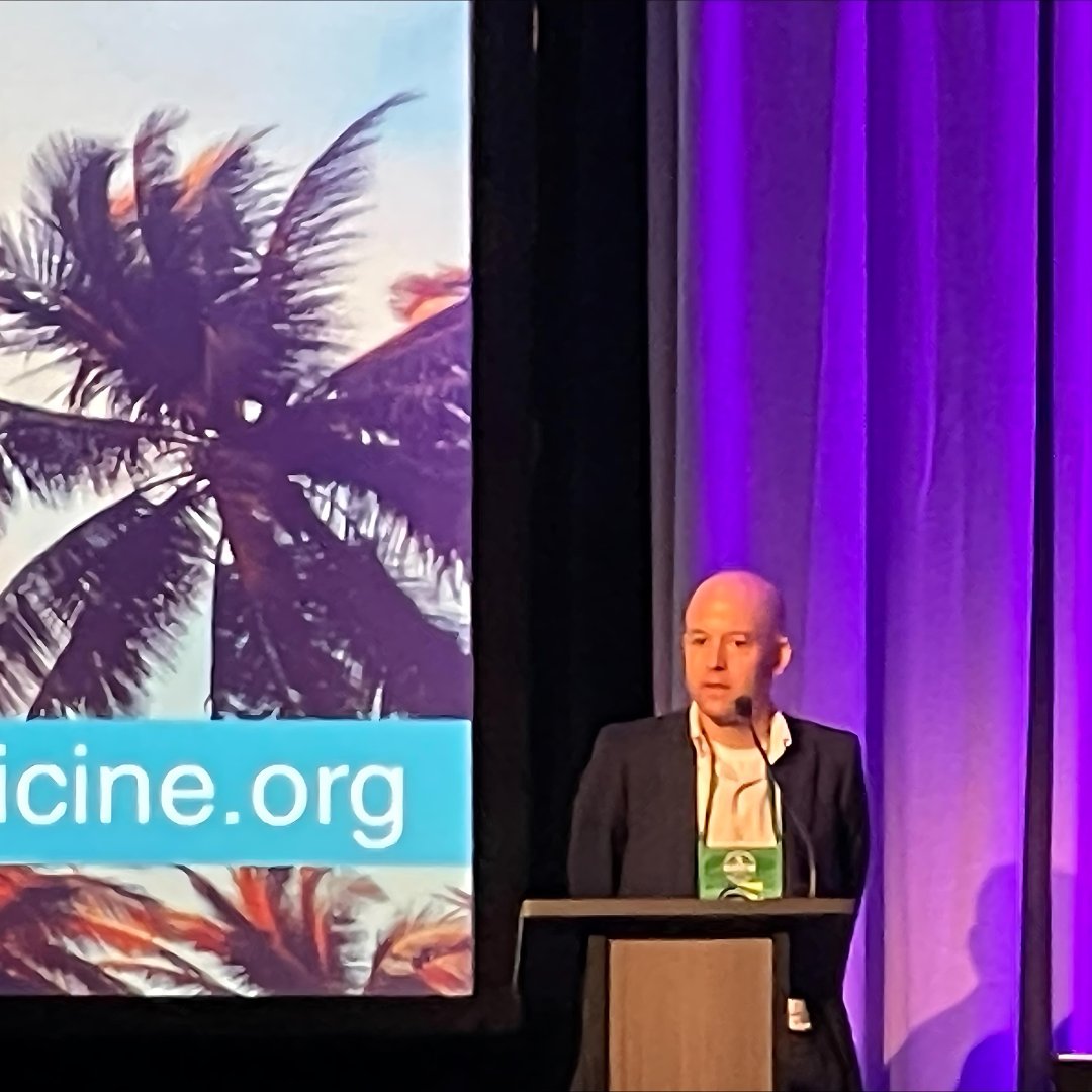 Associate Professor of Pediatric Anesthesiology Alan Bielsky, MD moderating a session at the Annual Society for Pediatric Pain Medicine conference in Anaheim. #pedsAnes #SPPM2024 #PedsPain