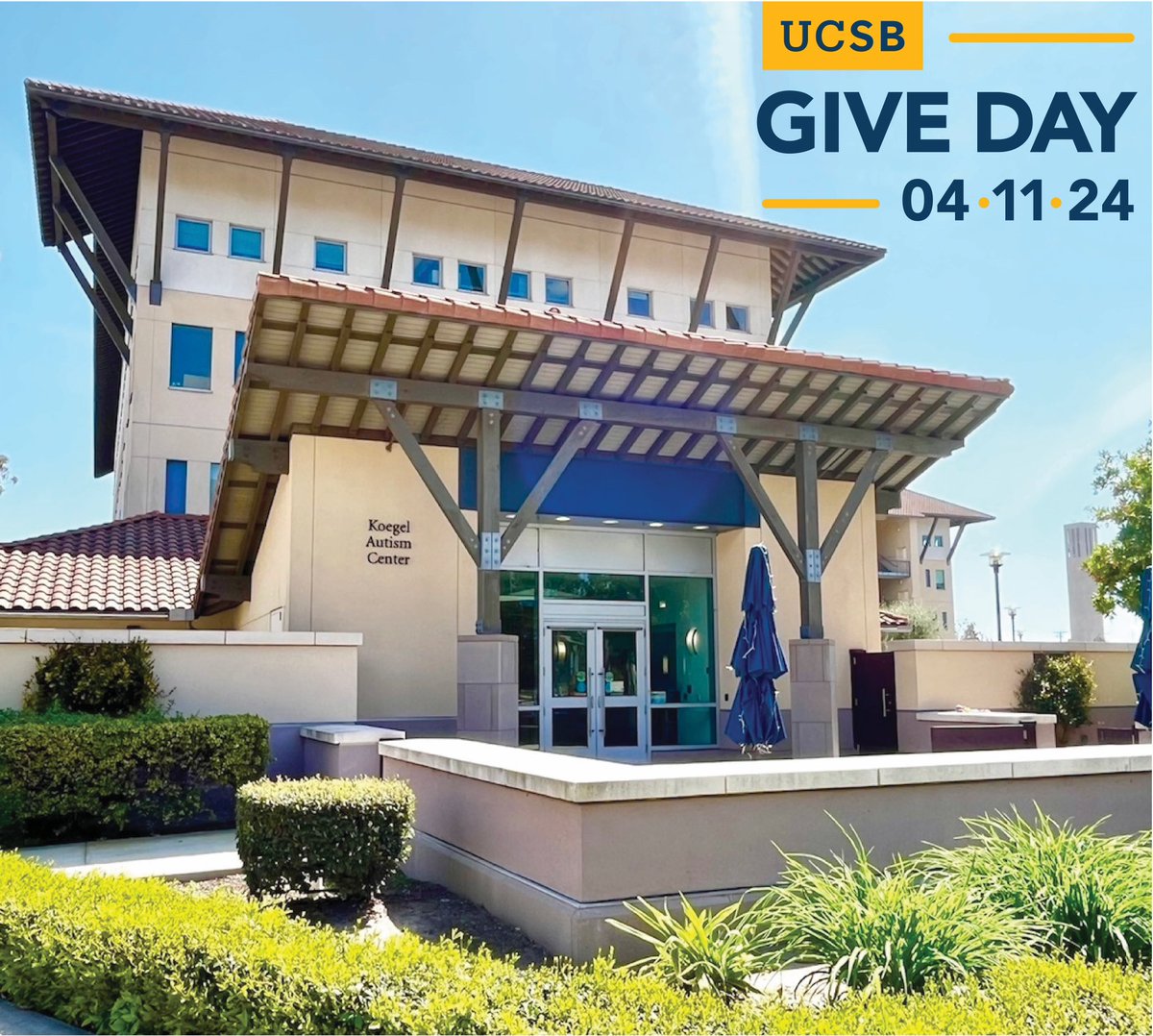 The Autism Center needs your support. Thanks to the generosity of Scott and Kelly Trueman, we have $13,000 in matching dollars available to double your gift to the Autism Center today!  ucsb.scalefunder.com/gday/giving-da… #UCSBGiveDay