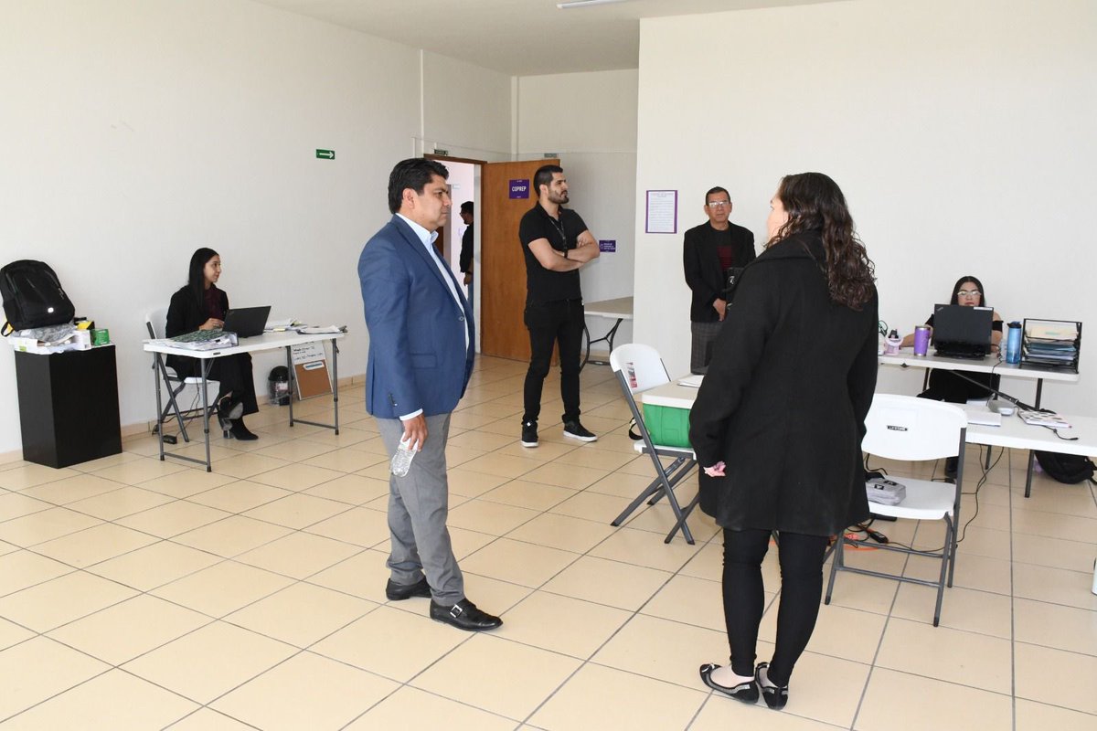 David_ArambulaQ's tweet photo. 💻 ✔️ Conforme las actividades del Proceso Electoral Concurrente 2023-2024, el día de hoy se llevó a cabo la Ejecución de Pruebas Funcionales y de Caja Negra del PREP con el Ente Auditor (Instituto Tecnológico de Durango). https://t.co/TVhQIYuXl6