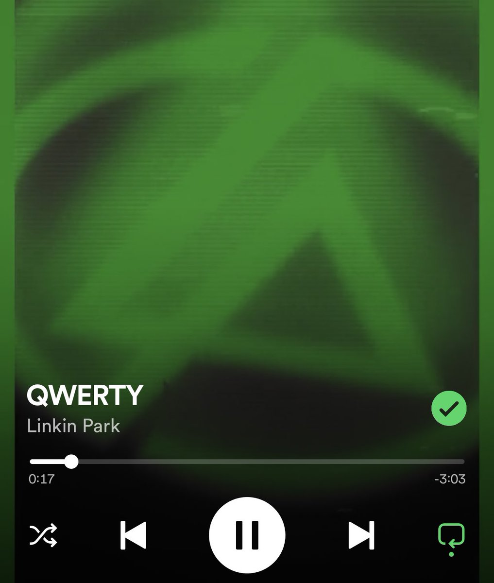 IT IS HEEEEERE🔥
QWERTY IS OFFICIALLY ON STREAMING💚💚

thank you @linkinpark🫶🏻