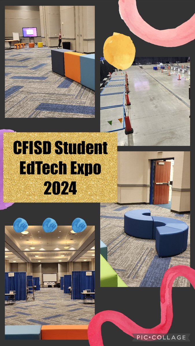 The @BerryCenter is all set up. It just needs some kiddos and their #technology to make the event complete. Let's fill this space. #cfisdSEE #CFISDspirit