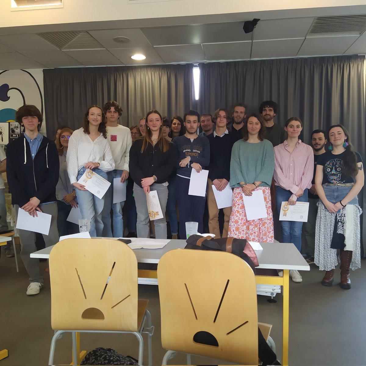 Un grand bravo à toutes les candidates et tous les candidats au premier concours d'éloquence du <a href="/LyceeDautetLR/">Lycée Jean Dautet</a>  ! Quand l'art oratoire est mis au service de justes causes.