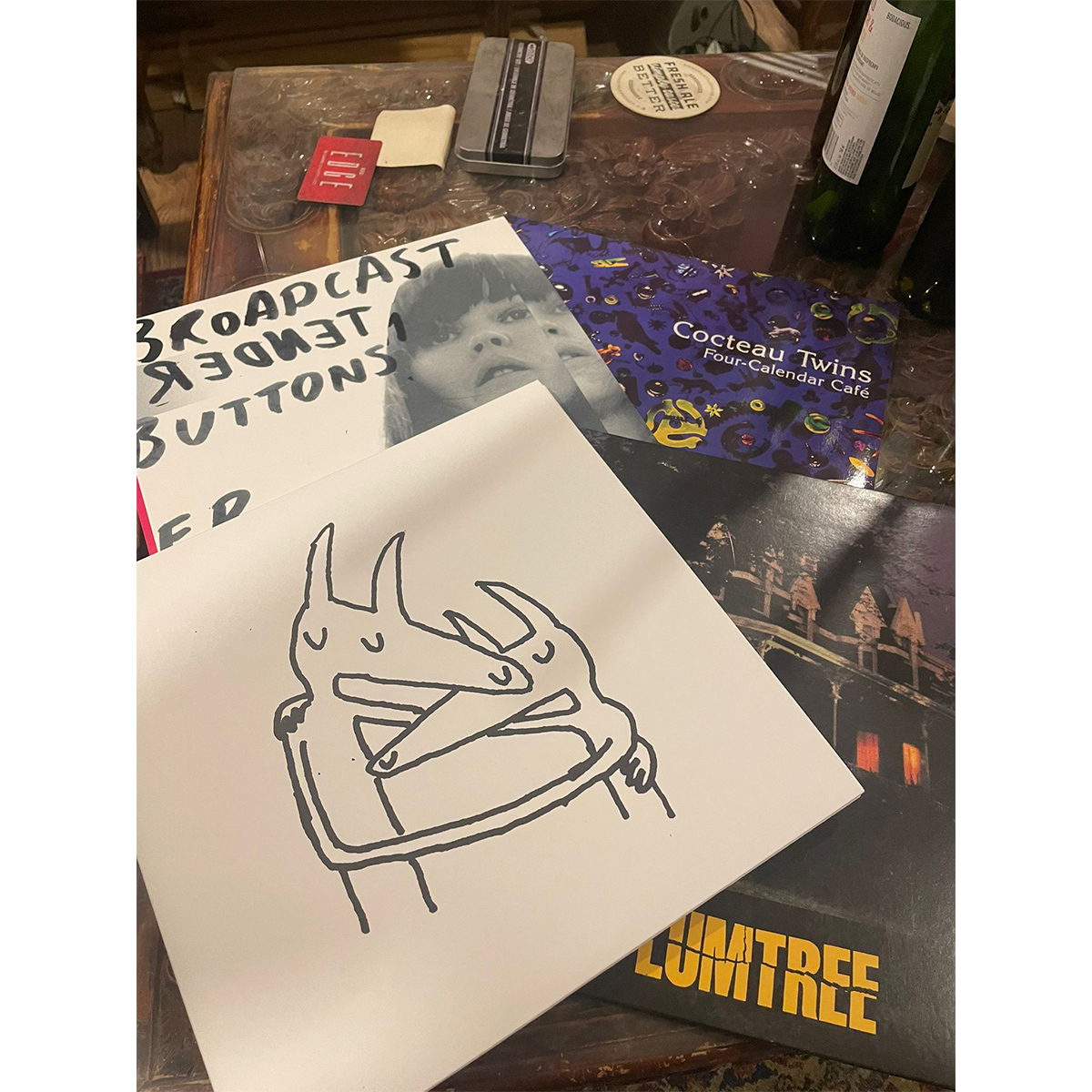 Another resident vinyl enthusiast sharing their amazing collection! 🎶 We're proud to celebrate our love for music. 
 #StaffPicks #MyFluance #RSD2024 #RESPECTTHERECORD