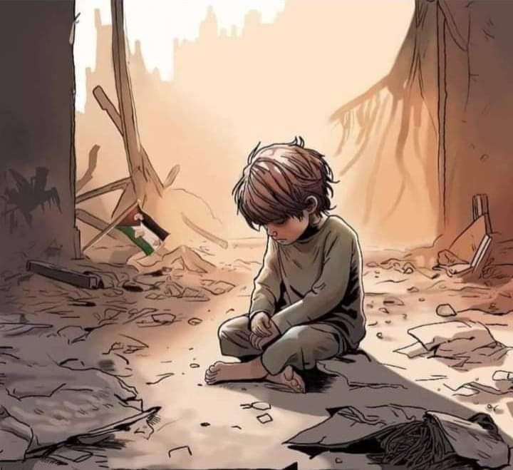 أينَ الأمان وَبَيتي لا يُؤمِنني
أتَنجُ عَيني وَخَانَت جَفنَها المُقَلُ

وَقَد رَآني جَميع النّاسِ قَاطِبَةً
بِثَوبِ مَوتي فَلا قَالو ولا فَعَلو

#احمد_جاد 
#Gaza