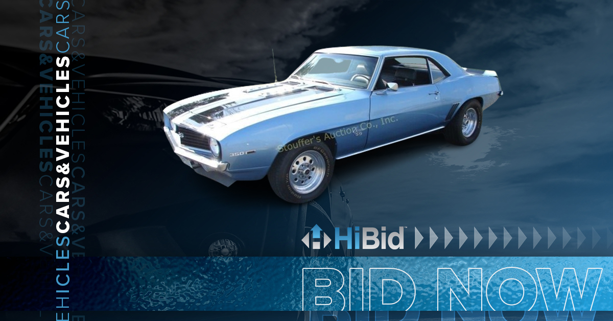 1969 Super Sport Chevy Camaro Auctioneer: Stouffer's Auction & Real Estate Co., Inc. Online Only Auction - Ends: 4/19/2024 View Lot: tinyurl.com/yckcar9w 👈 #HiBid #HiBidAuctions #Cars #ChevroletCamaro #carAuction #Auction #Bid