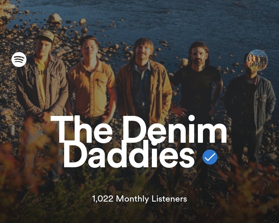 Small pebbles in the ocean but we broke 1000 monthly listeners last night. Want to help us reach 1420 today? #americana #countryrock