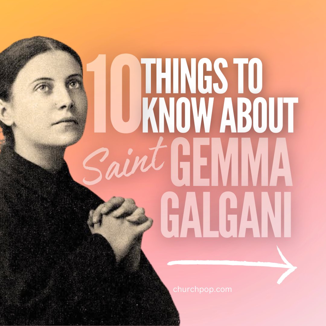 How much do you know about Saint Gemma Galgani? Here are 10 things you should know about Saint Gemma Galgani, followed by a prayer written by this amazing saint! 1) Born March 12, 1878. 2) Lost both parents to illness in her late teens. 3) Her faith was often misunderstood…