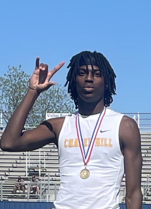 17-18 4A Area Meet: 110M Hurdles Jaylon Smith 1st place & Regional Qualifier