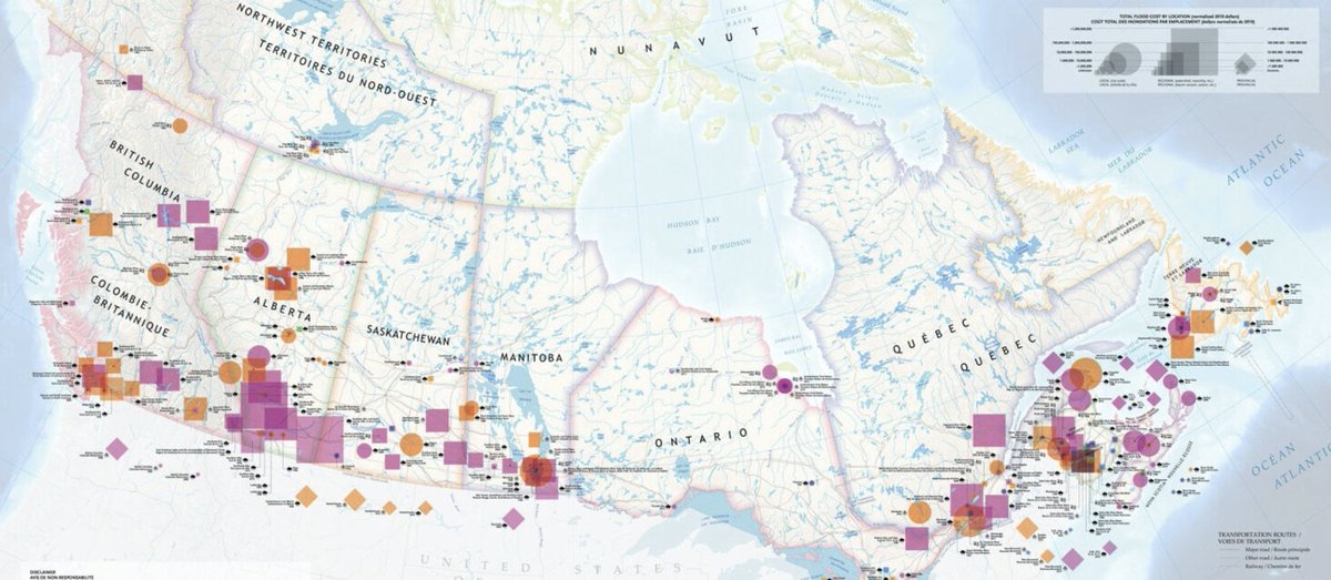 Le temps printanier plus chaud entraîne un risque d’inondations dans de nombreuses régions du Canada. Si vous et vos élèves souhaitez analyser l'histoire des inondations, notre carte quadrillée imprimable est exactement ce dont vous avez besoin! bit.ly/3YyiKIb