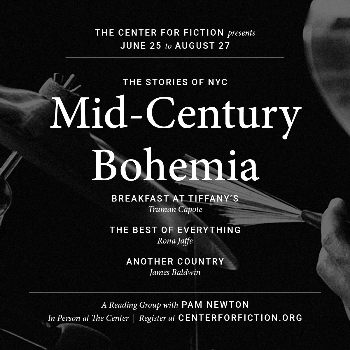 We have a steamy summer season of Reading Groups now open for registration! Revisit novels that shocked America, journey through 900 years of French desire, cavort around mid-century Bohemia, climb your way through Victorian high society, and more: tinyurl.com/yyhfxts